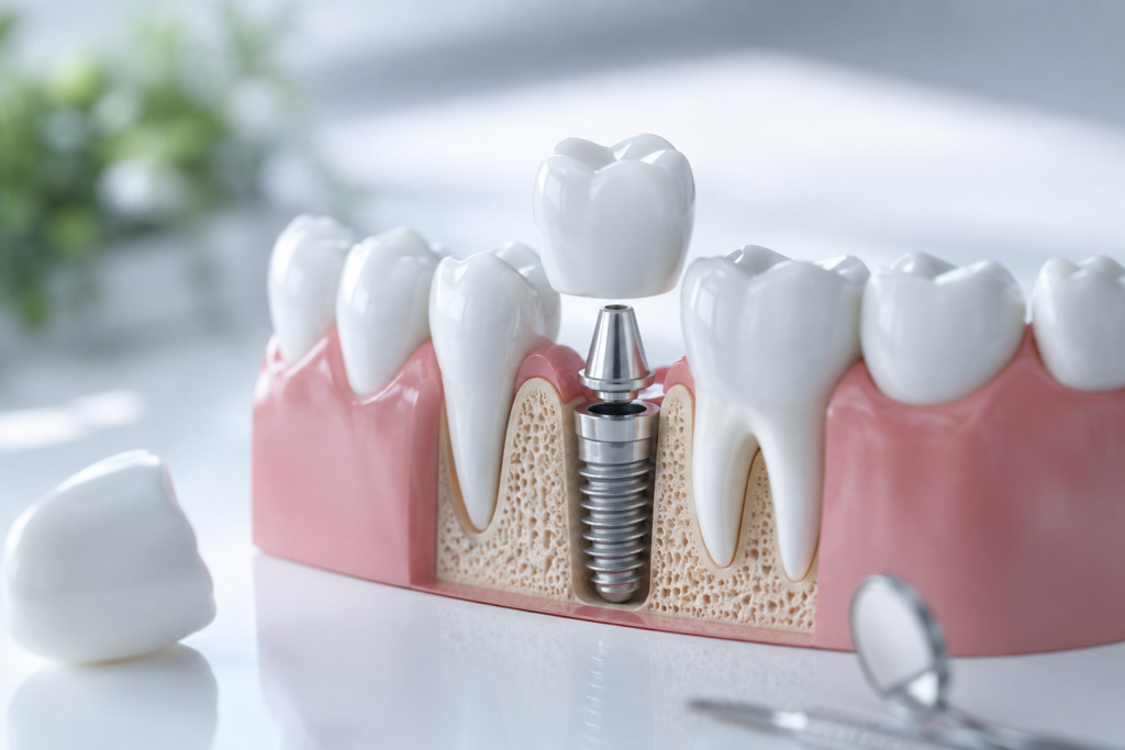 Dental implants procedure and tooth replacement guide in Delhi